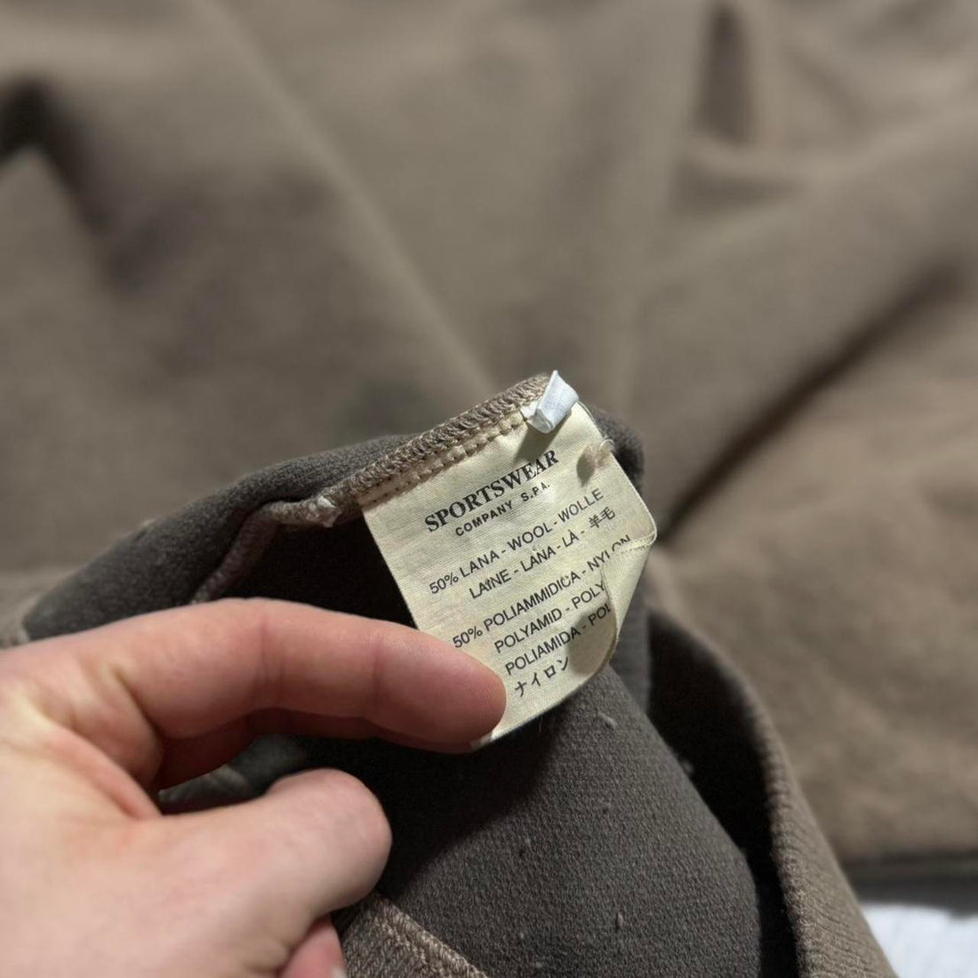Stone Island A/W 1999 Pullover Ribbed Fleece