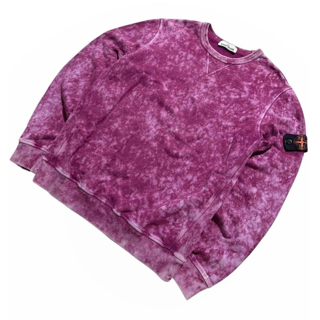 Stone Island Off-Dye Pullover Crewneck