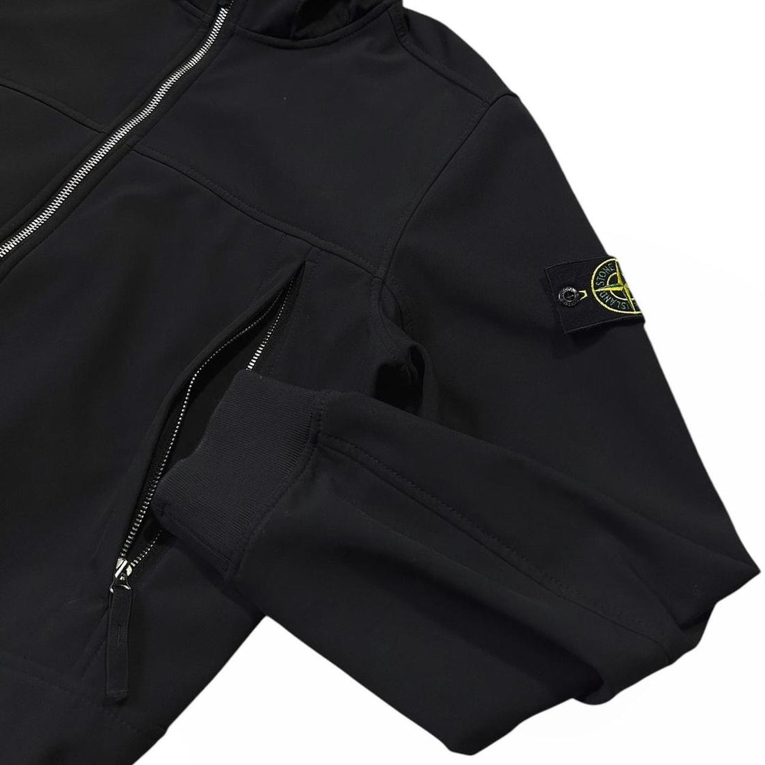 Stone Island Black Soft Shell Jacket