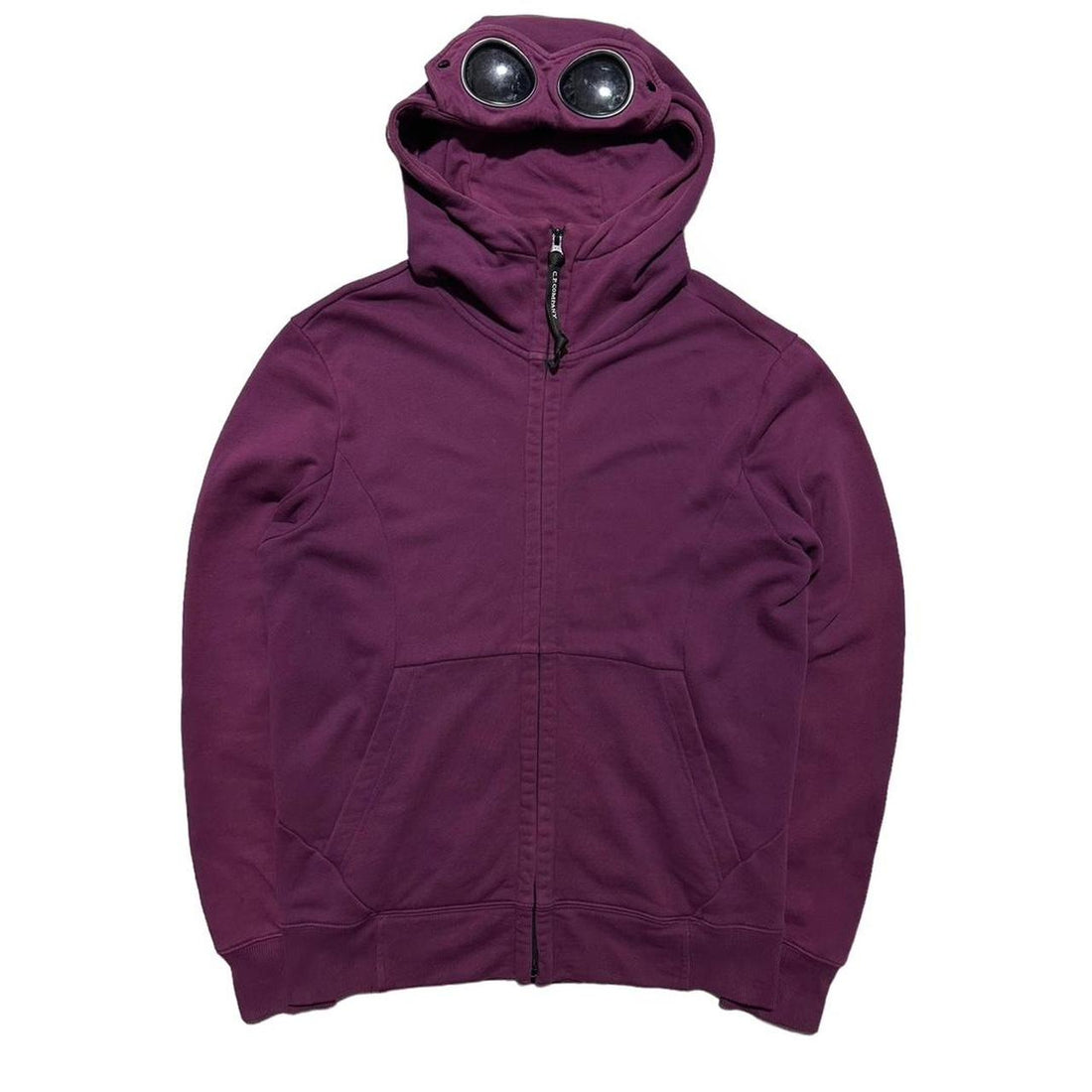 CP Company Purple Full Zip Goggle Hoodie