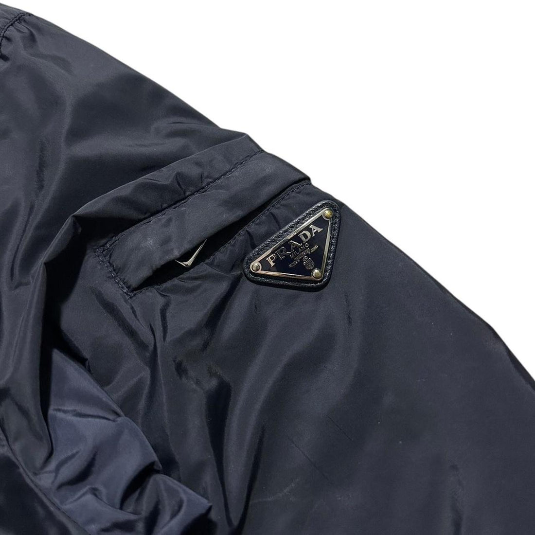 Prada Navy Nylon Jacket