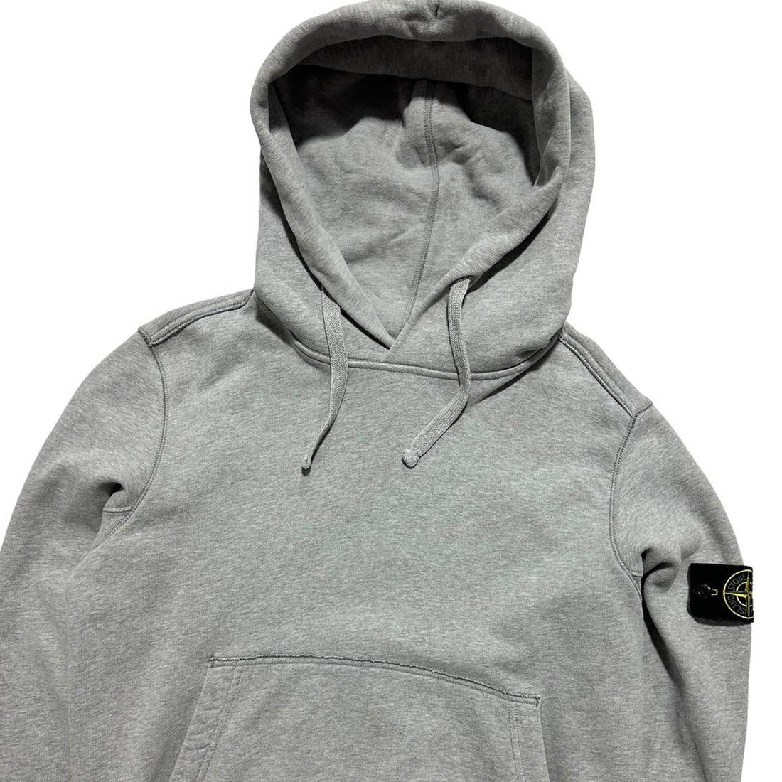 Stone Island Grey Pullover Hoodie
