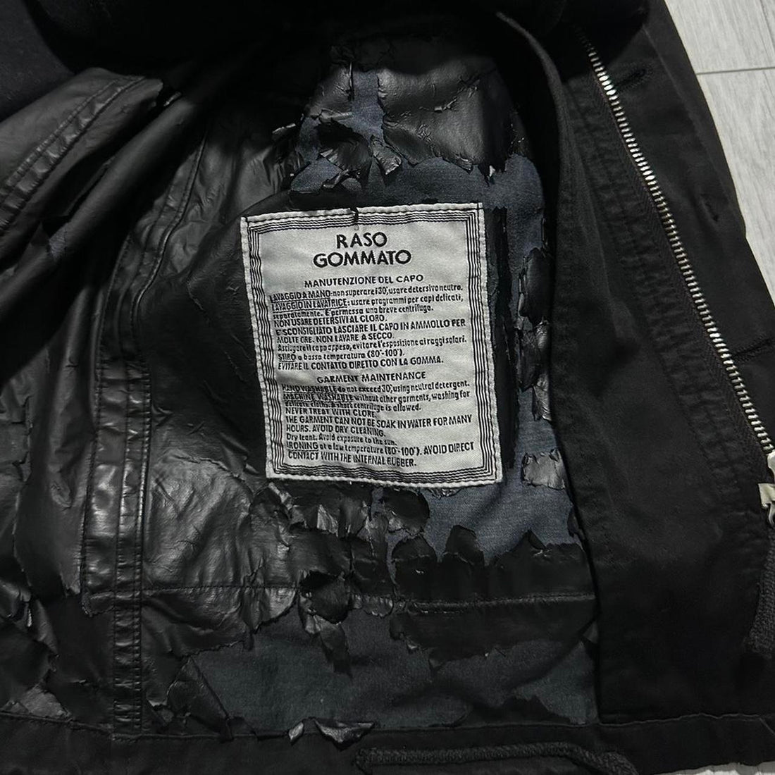 Stone Island Raso Gommato Jacket