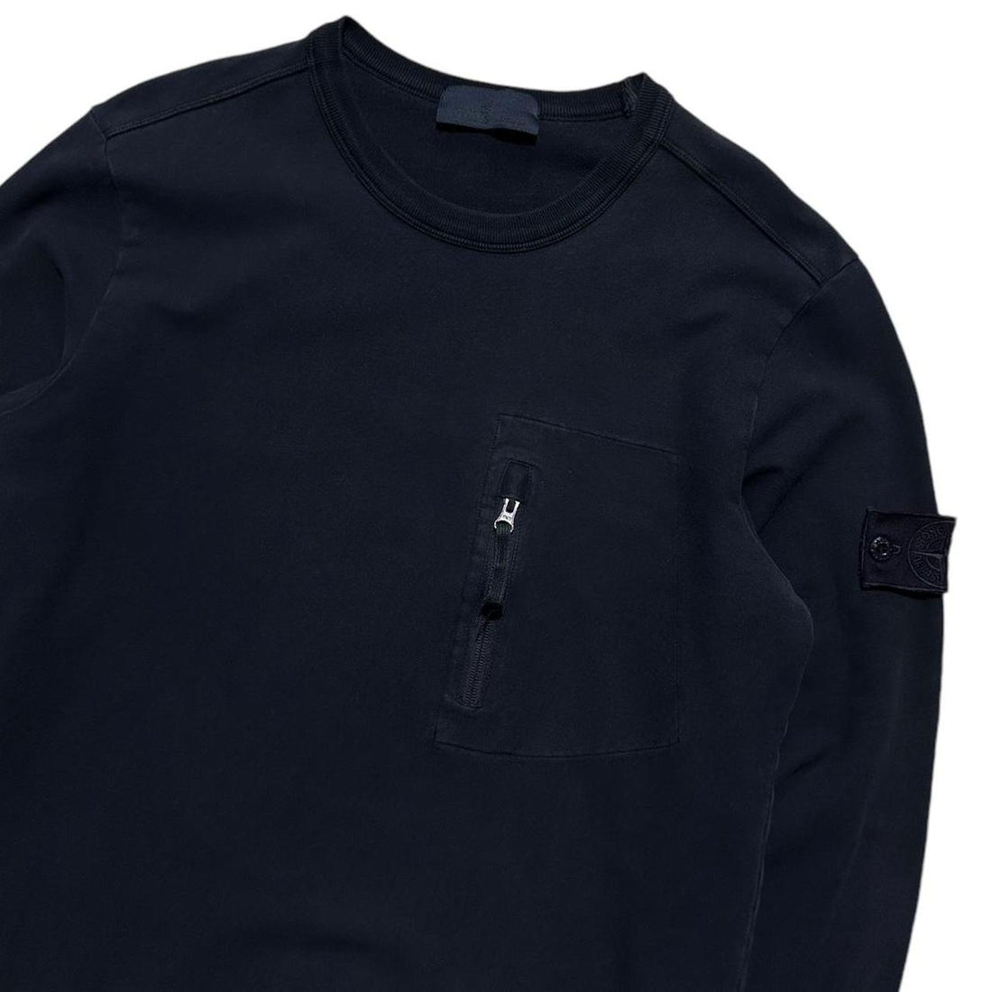 Stone Island Navy Ghost Pullover Jumper