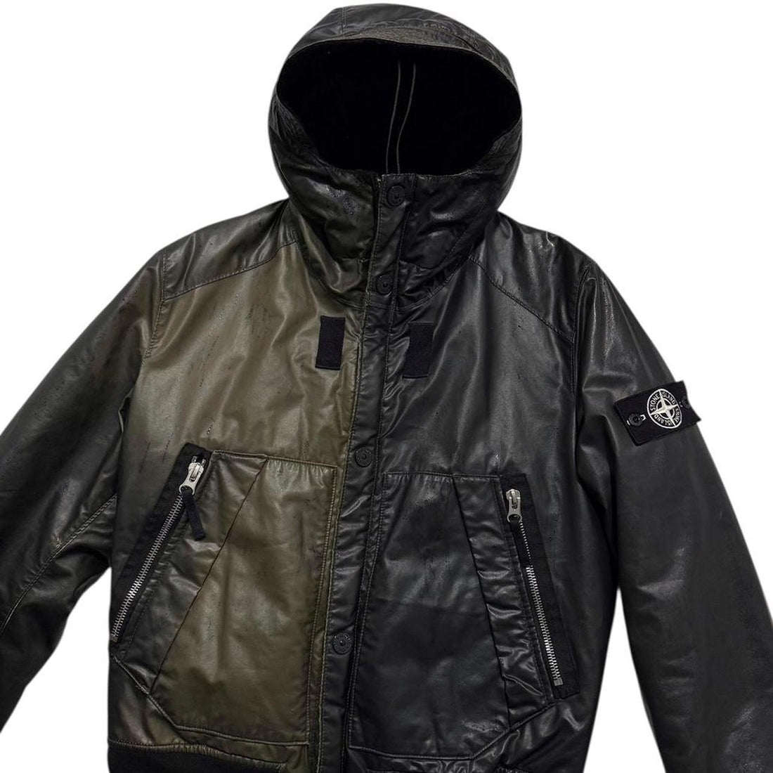 Stone Island 2010 Waxed Ice Jacket