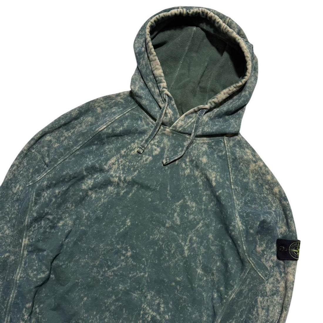Stone Island Acid Wash Pullover Hoodie