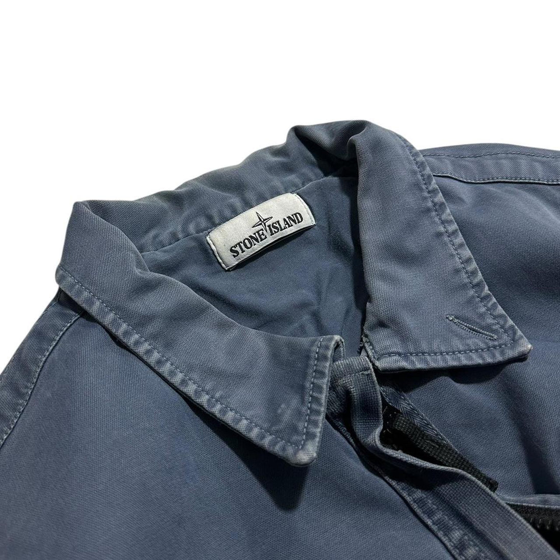 Stone Island Blue Overshirt