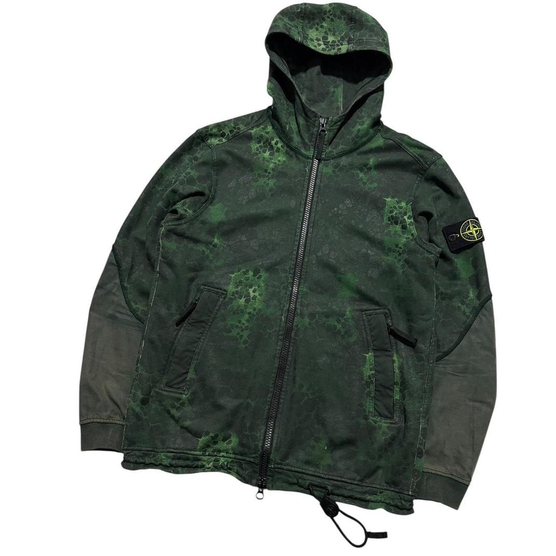Stone Island Crocodile Camo Hoodie