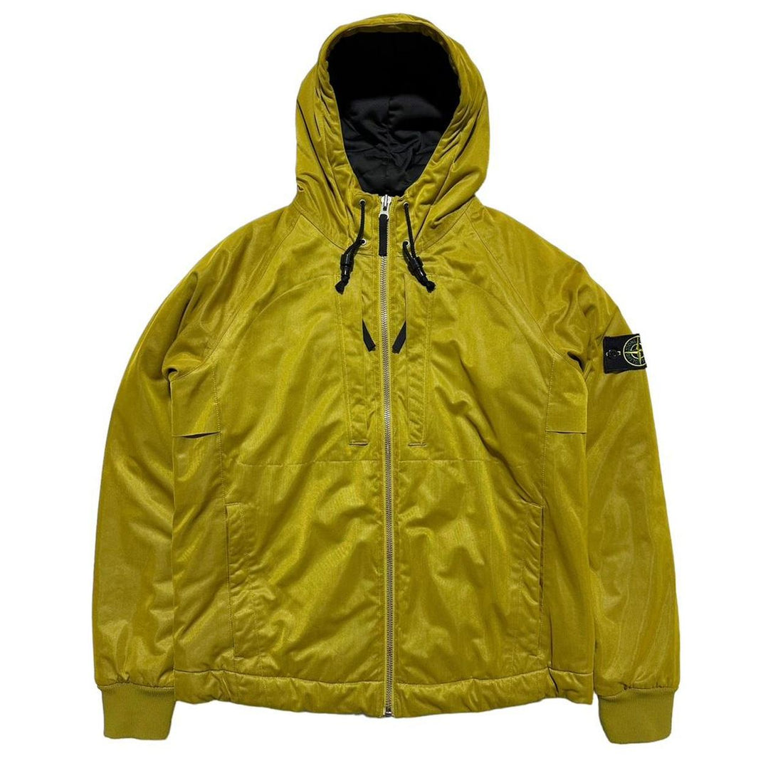 Stone Island Yellow Padded Down Jacket