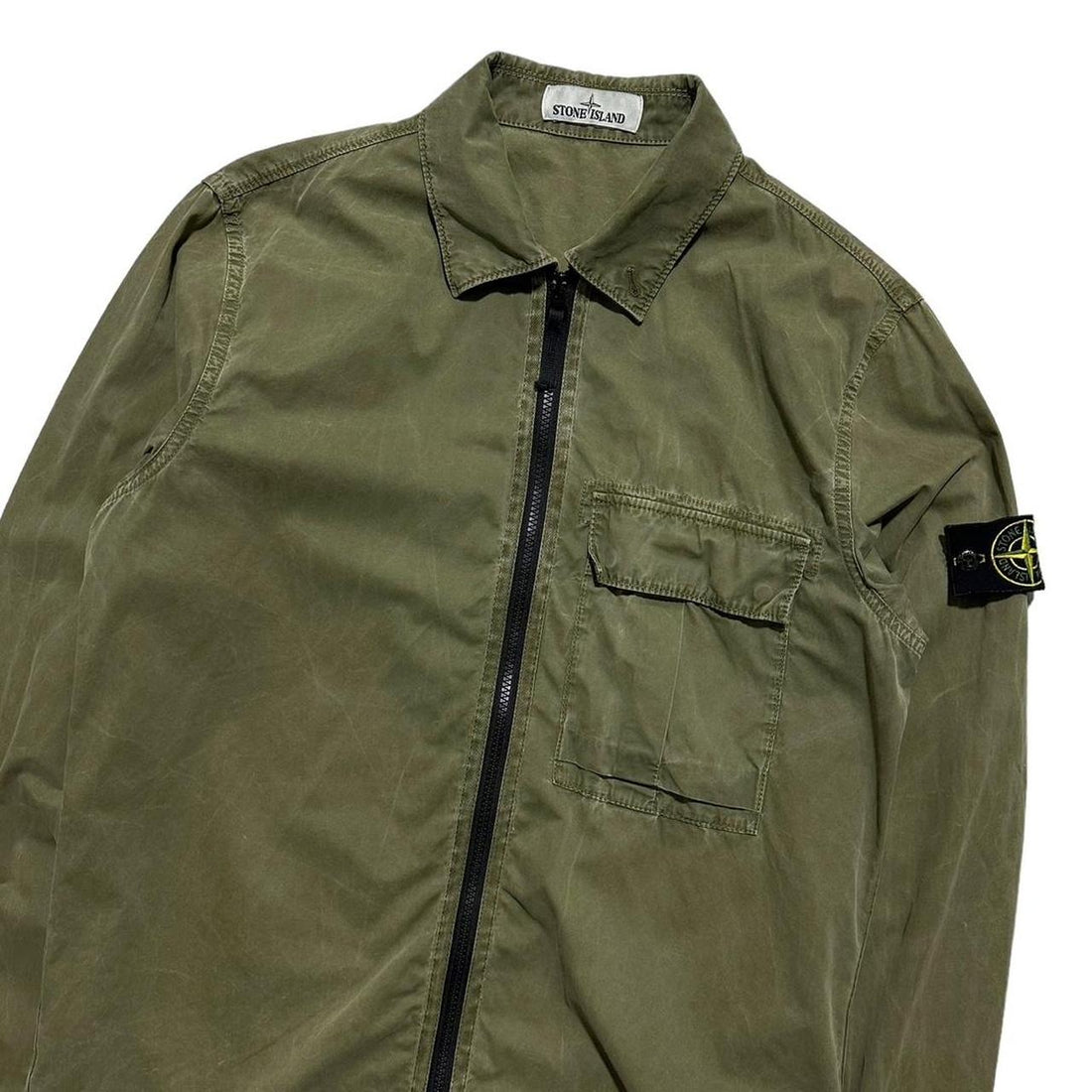 Stone Island Green Overshirt