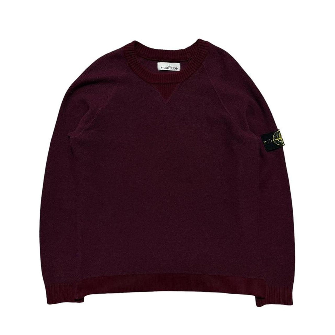 Stone Island Wool Pullover Crewneck