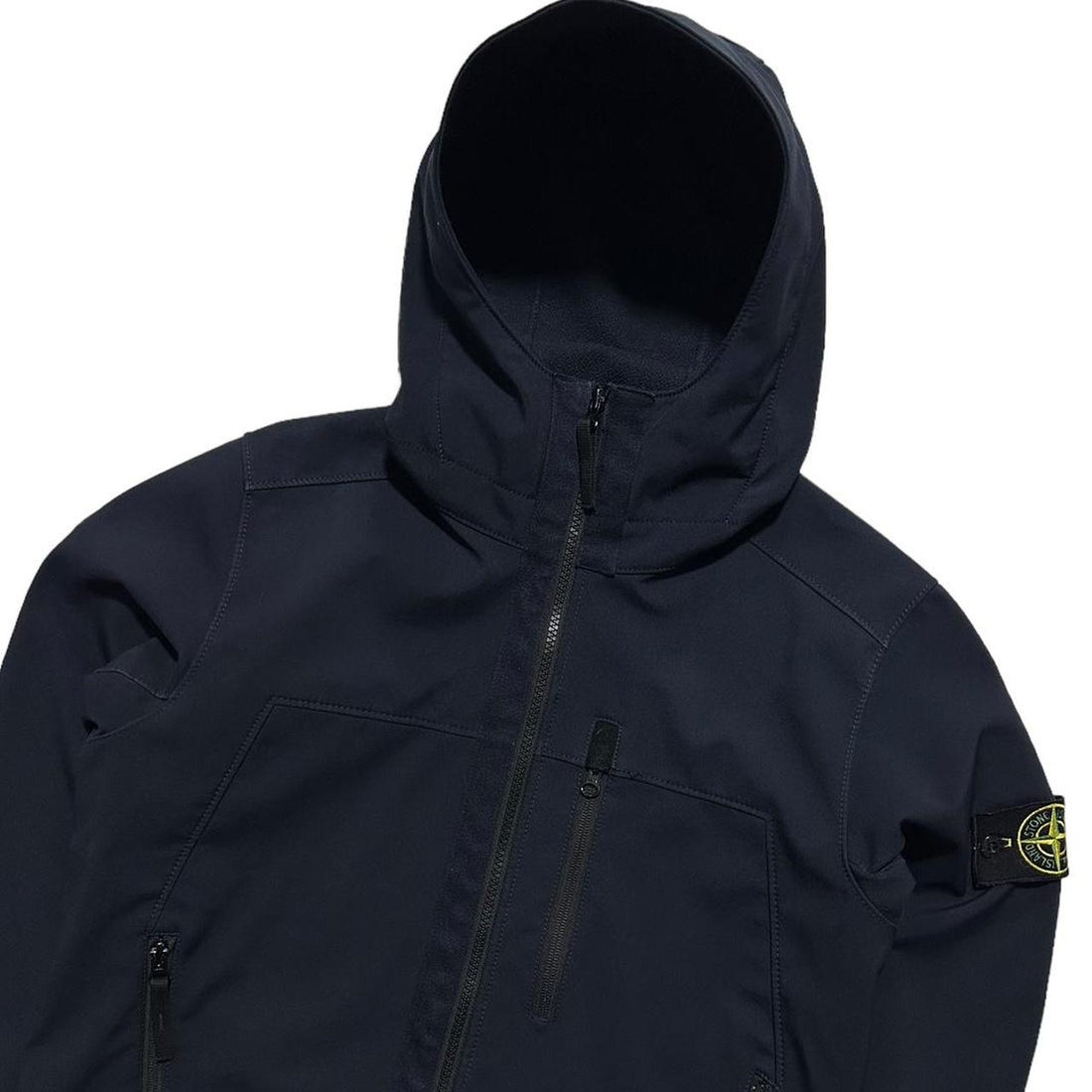Stone Island Navy Soft Shell Jacket