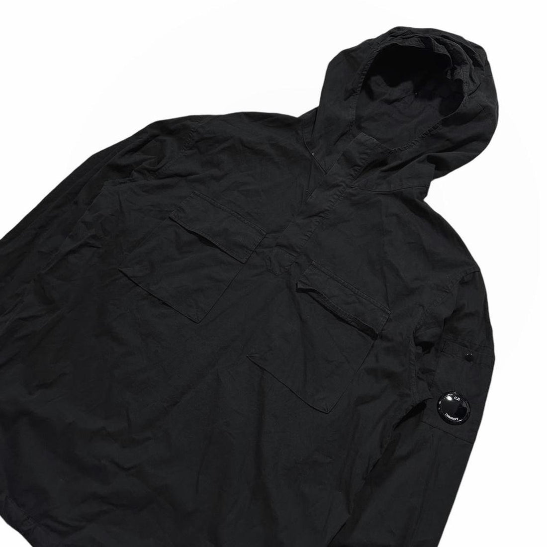 C.P. Company Black Hooded Jacket