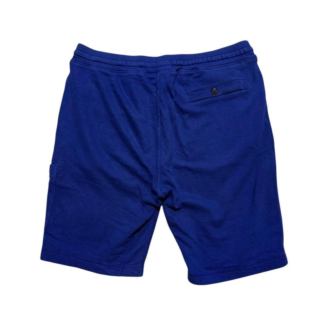 Stone Island Royal Blue Cotton Shorts