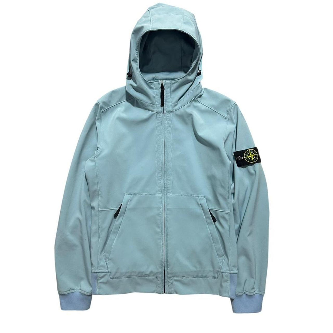 Stone Island Blue Soft Shell Jacket