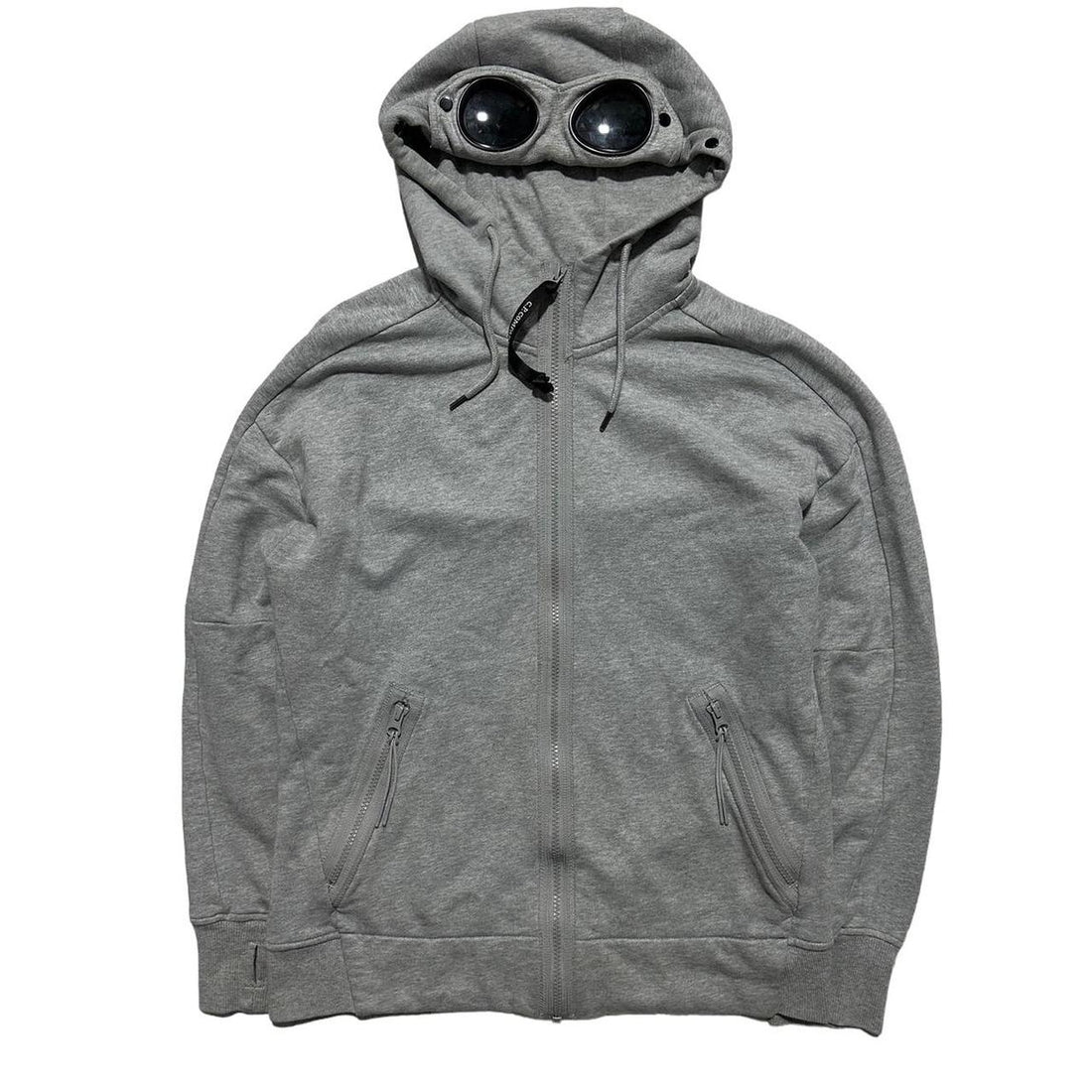 CP Company Grey Goggle Hoodie