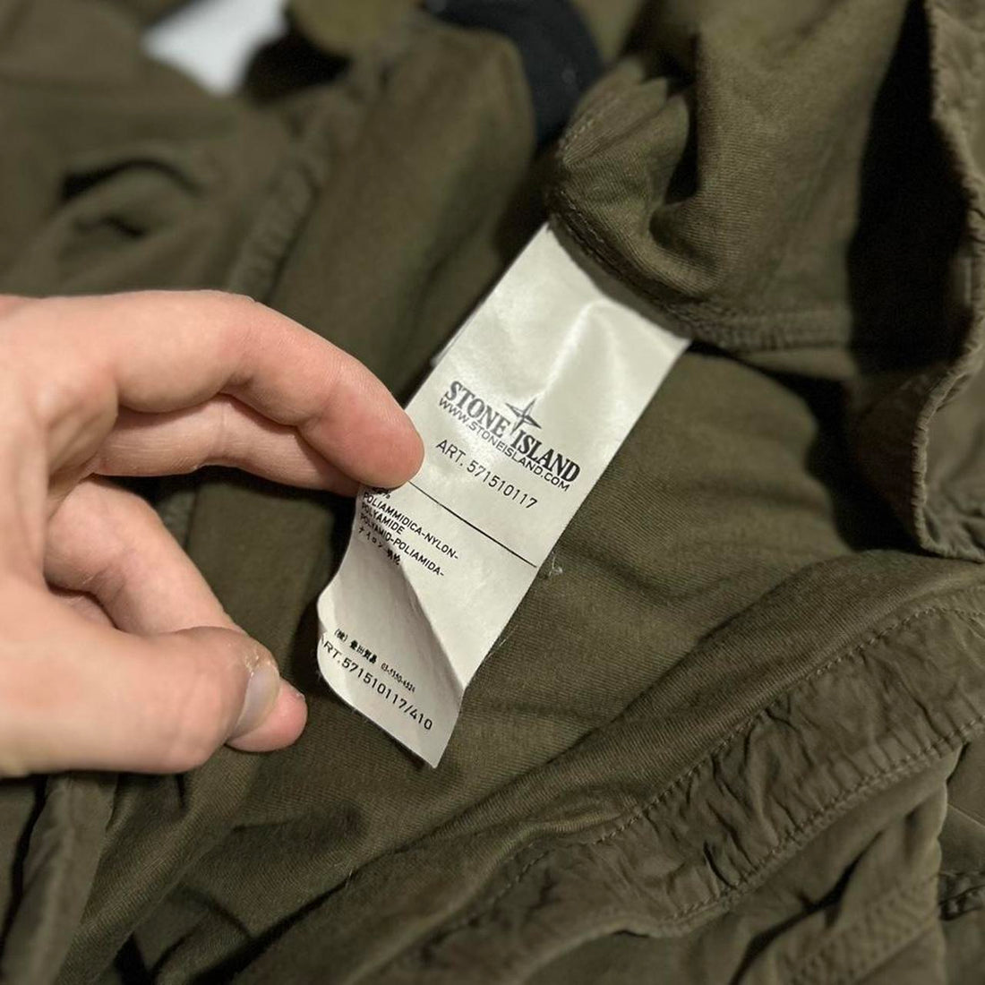Stone Island Green Double Pocket Overshirt