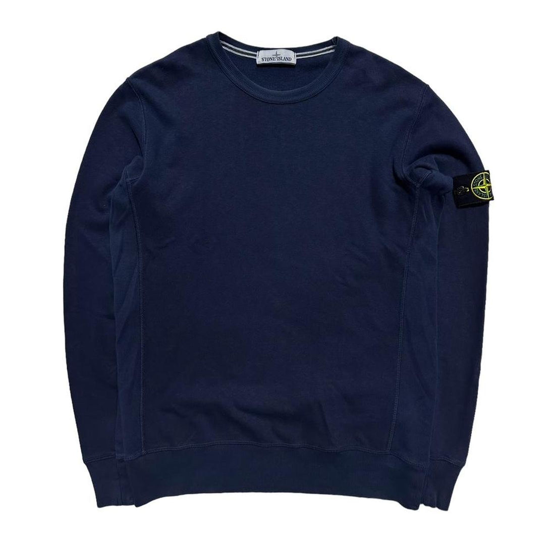 Stone Island Dark Blue Pullover Crewneck