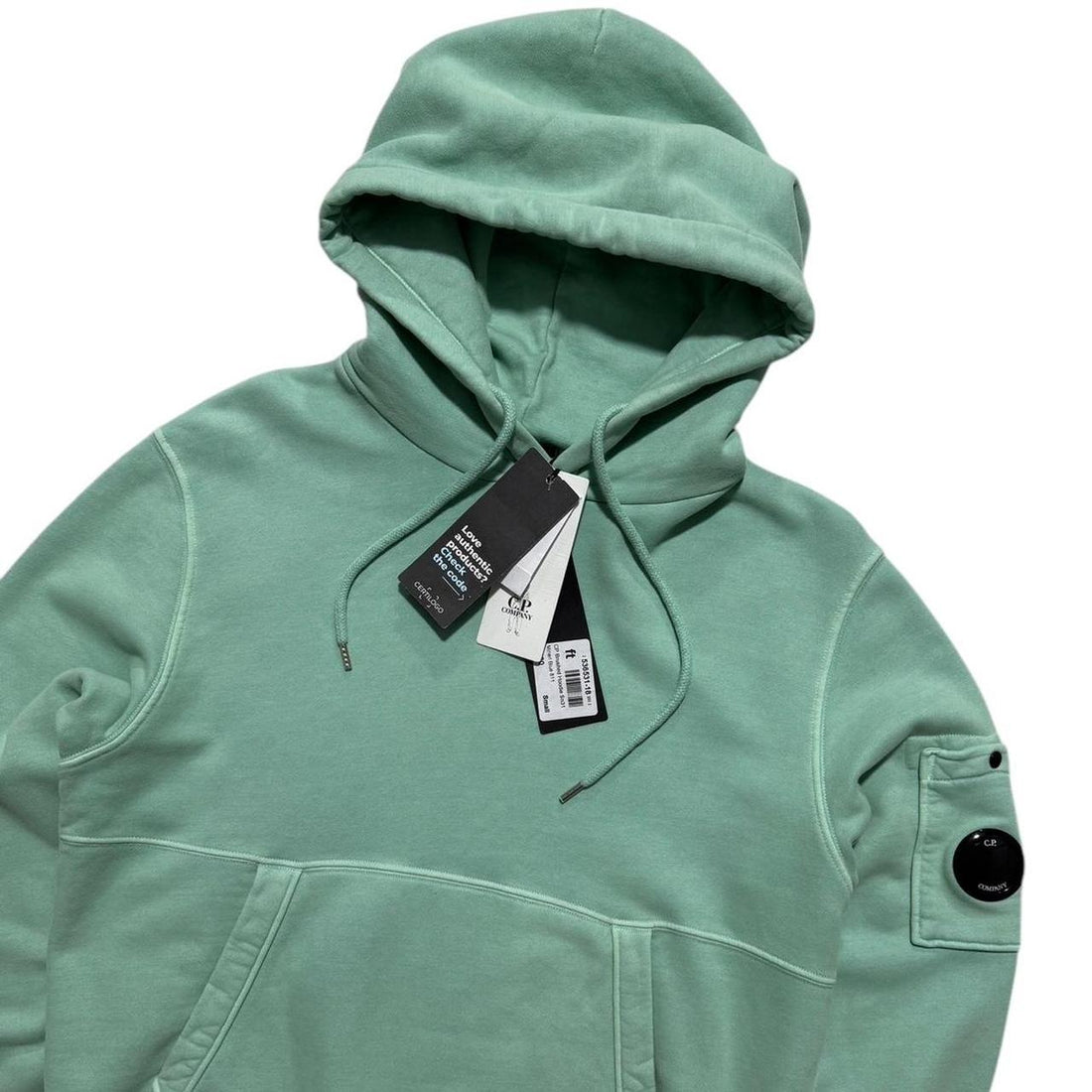 CP Company Mint Hoodie