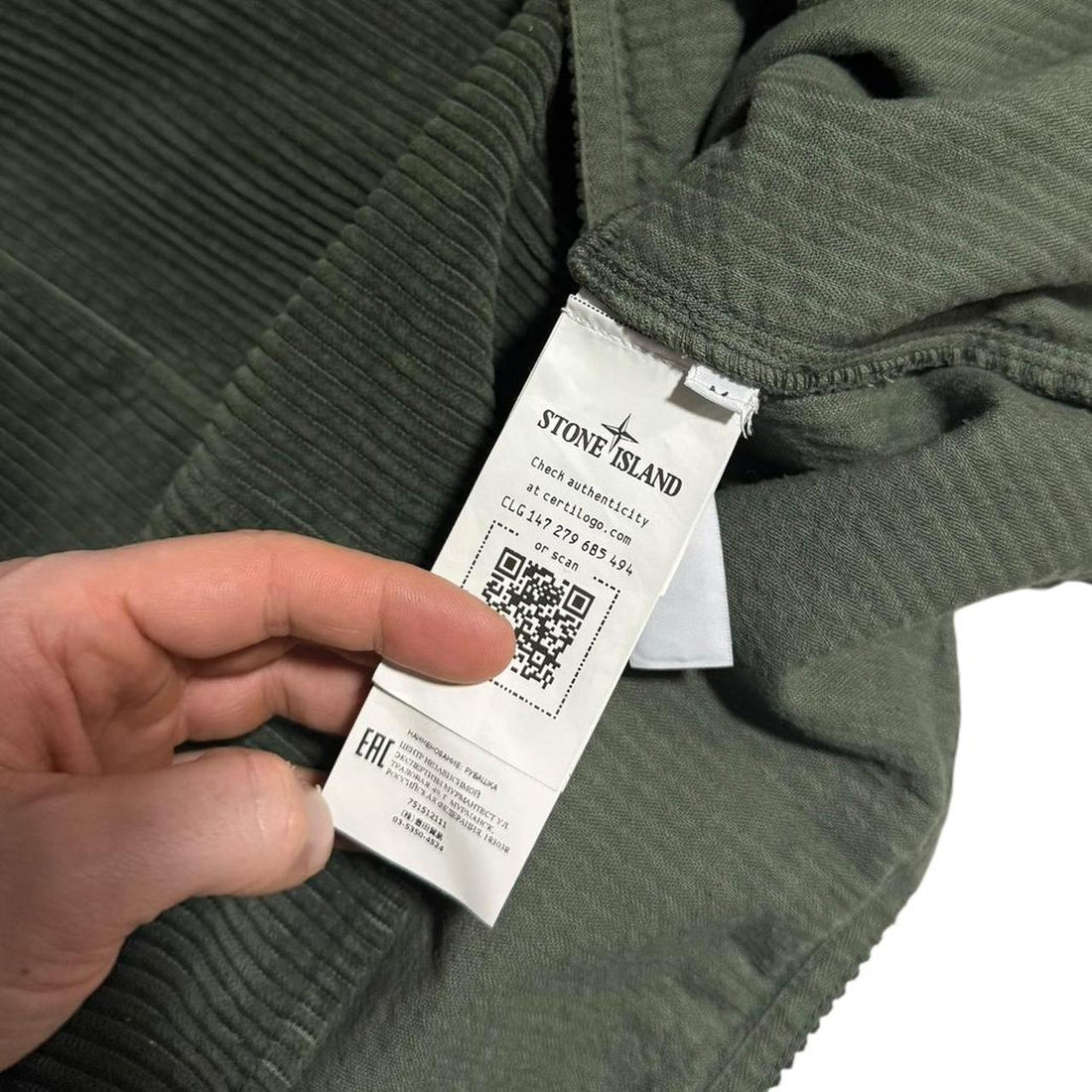 Stone Island Heavy Corduroy Shirt