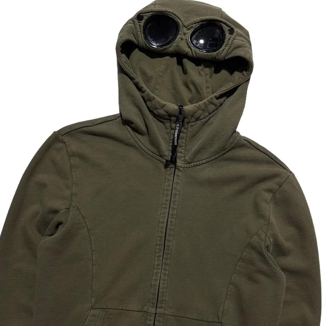 CP Company Green Goggle Hoodie