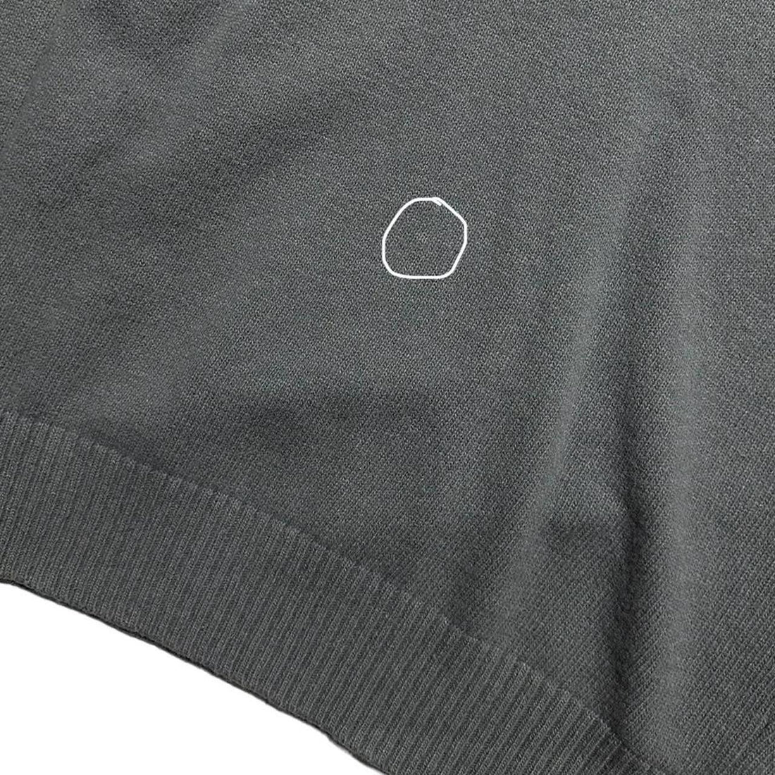 Stone Island Grey Knit Pullover Crewneck