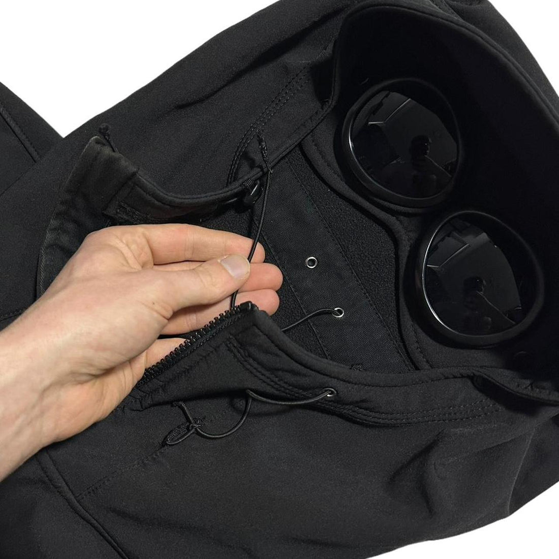 CP Company Black Soft Shell Jacket