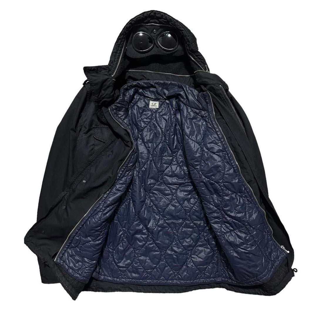 CP Company Black Mille Miglia Heavy Goggle Jacket