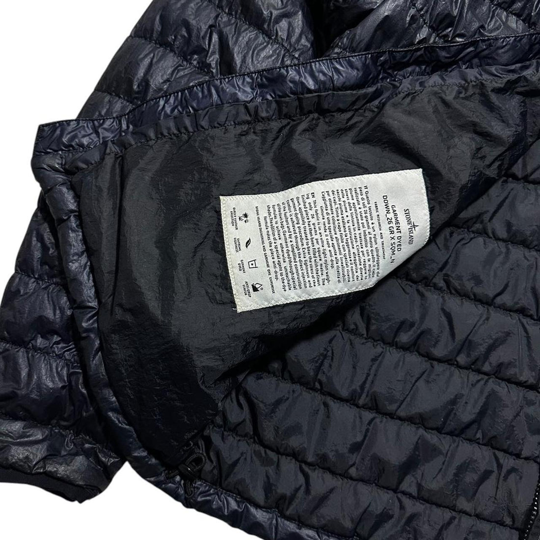 Stone Island Garment Dyed Down Jacket