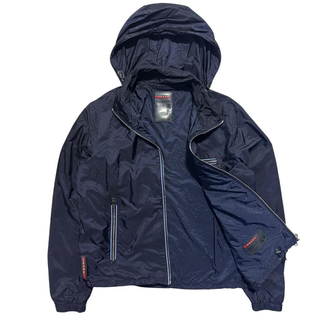 Prada Navy Nylon Jacket