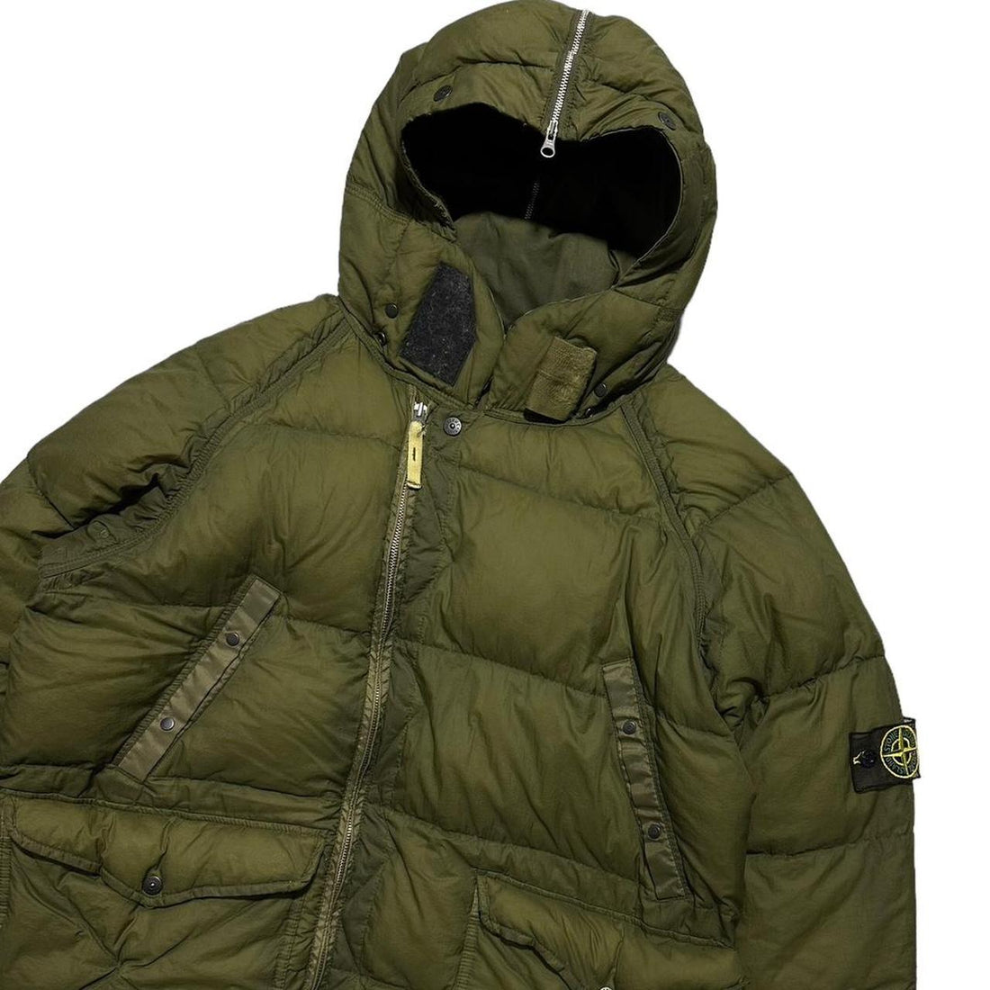 Stone Island Opaque Mesh Down Jacket