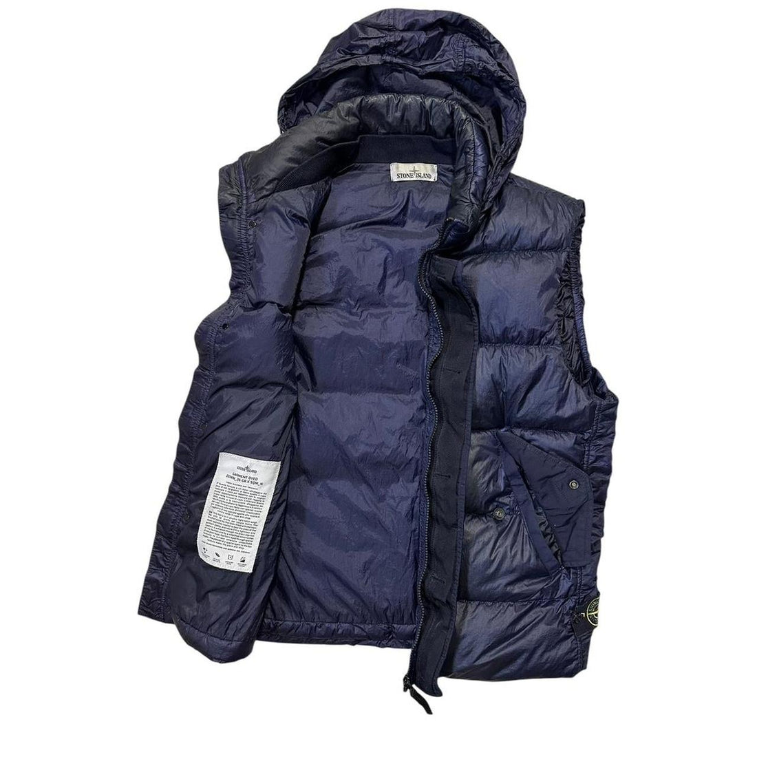 Stone Island Garment Dyed Down Gilet