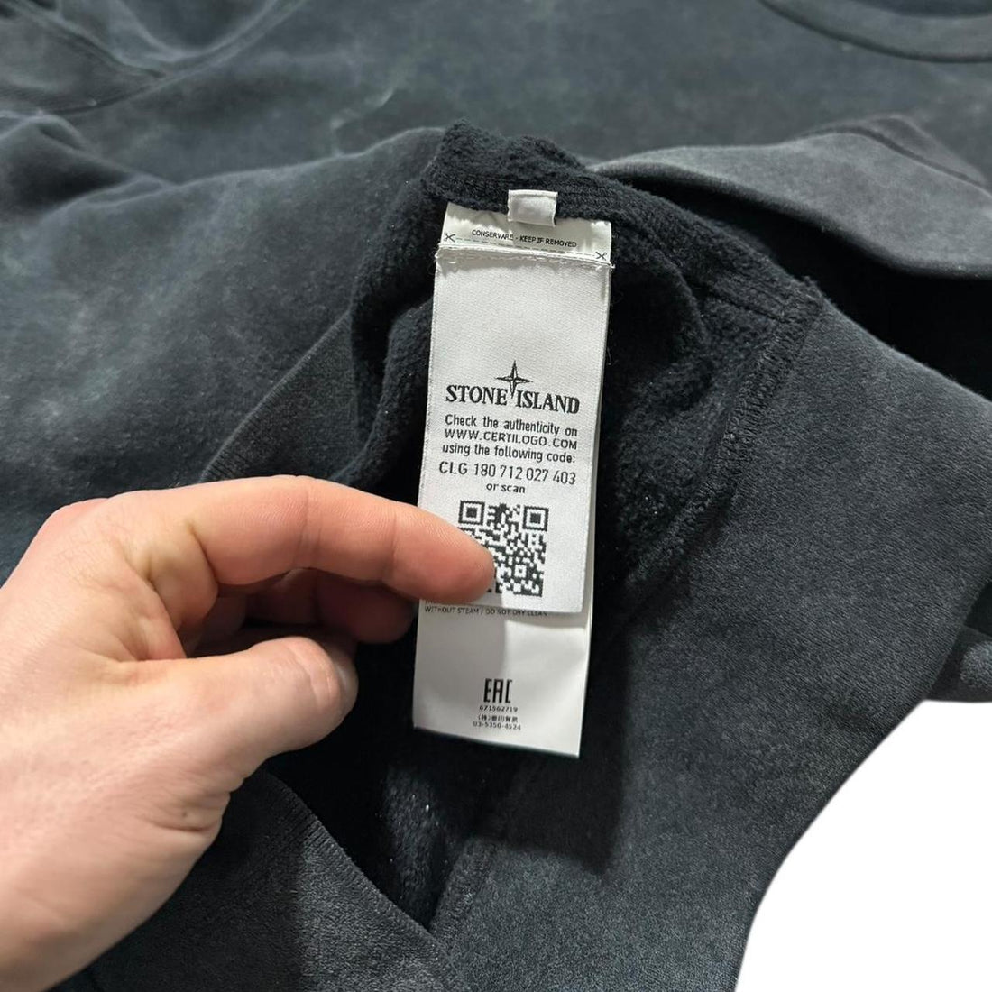 Stone Island Frost Pullover Crewneck