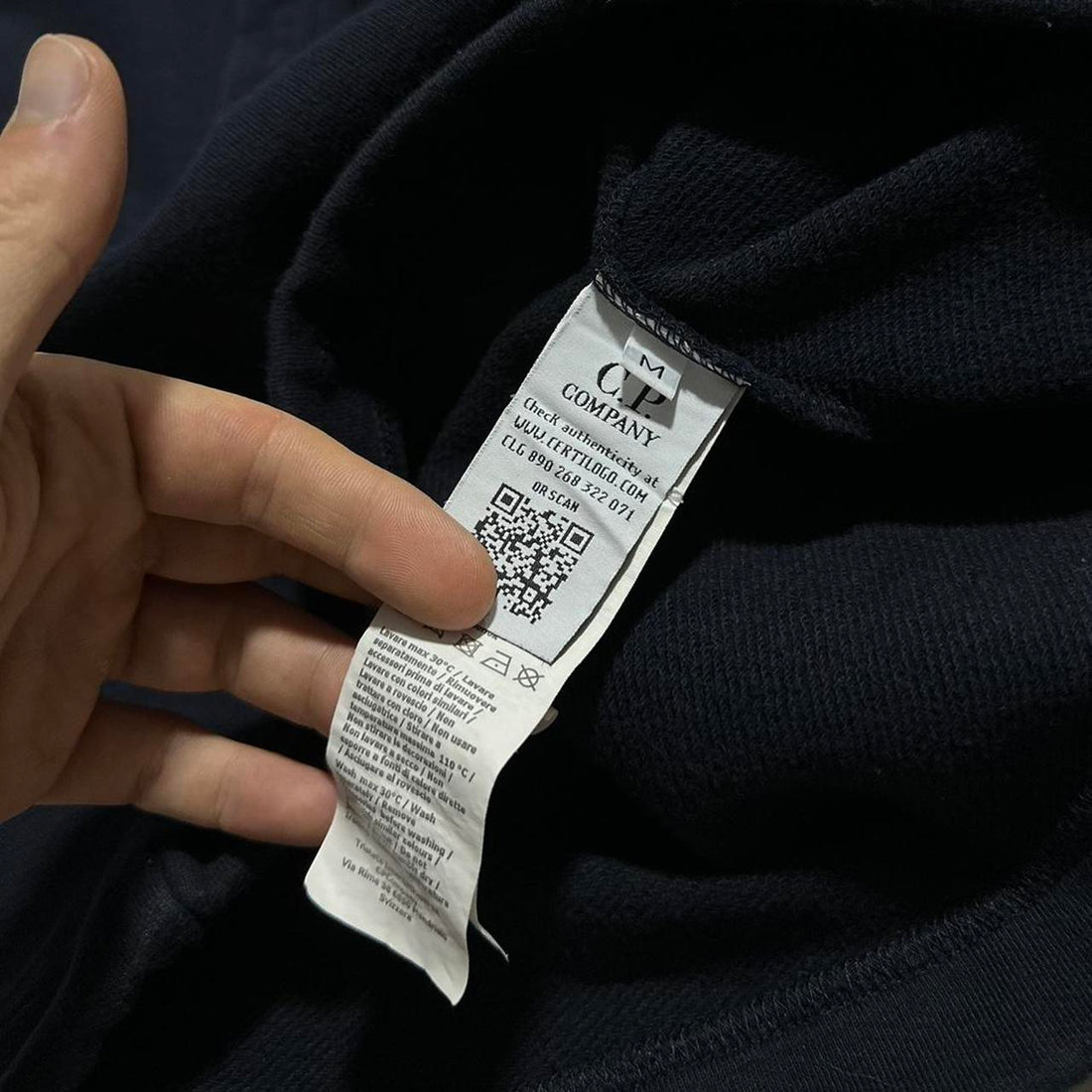 CP Company Zip Down Goggle Hoodie