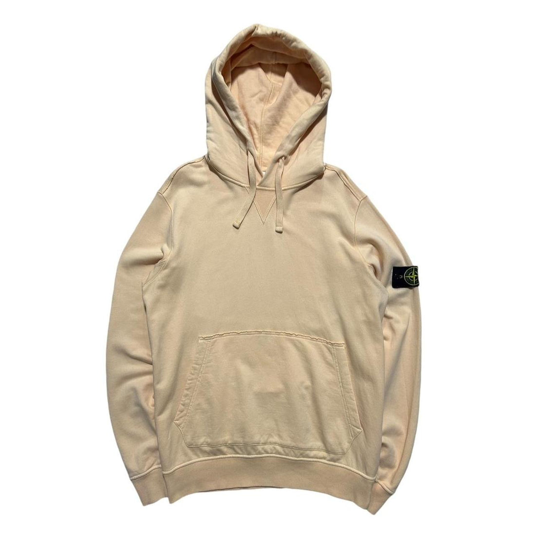 Stone Island Peach Pullover Hoodie