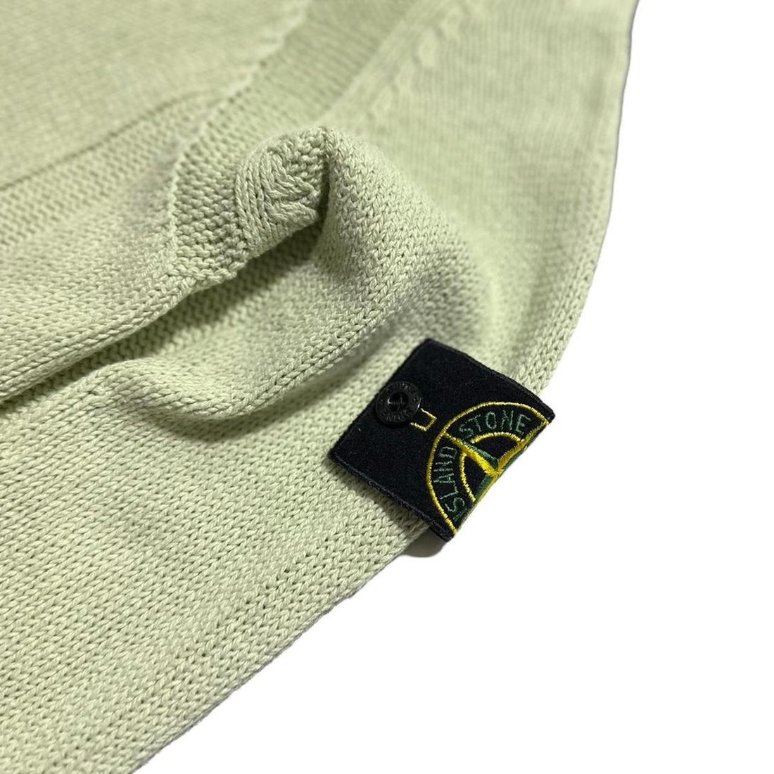 Stone Island Lime Knit Jumper