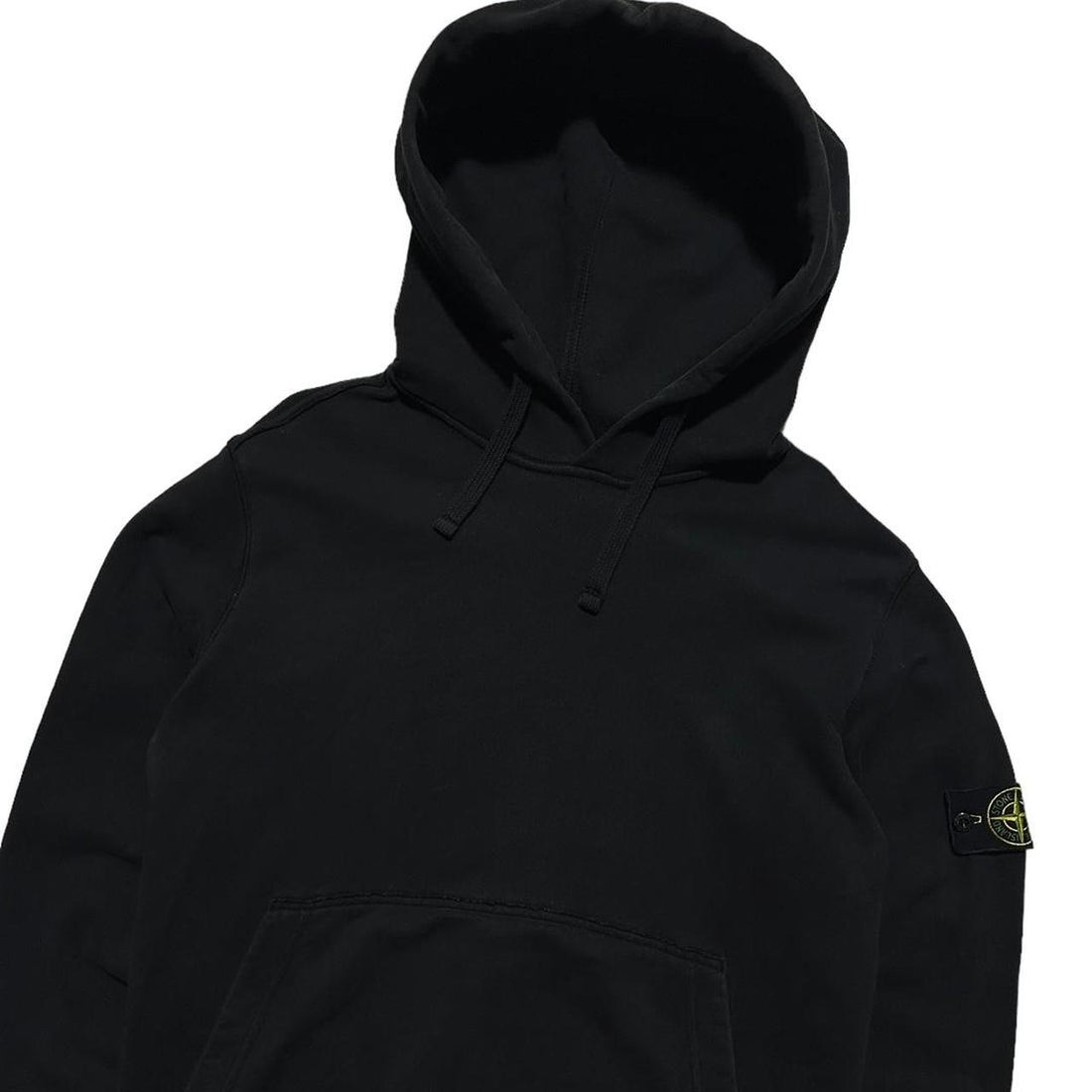 Stone Island Black Pullover Hoodie