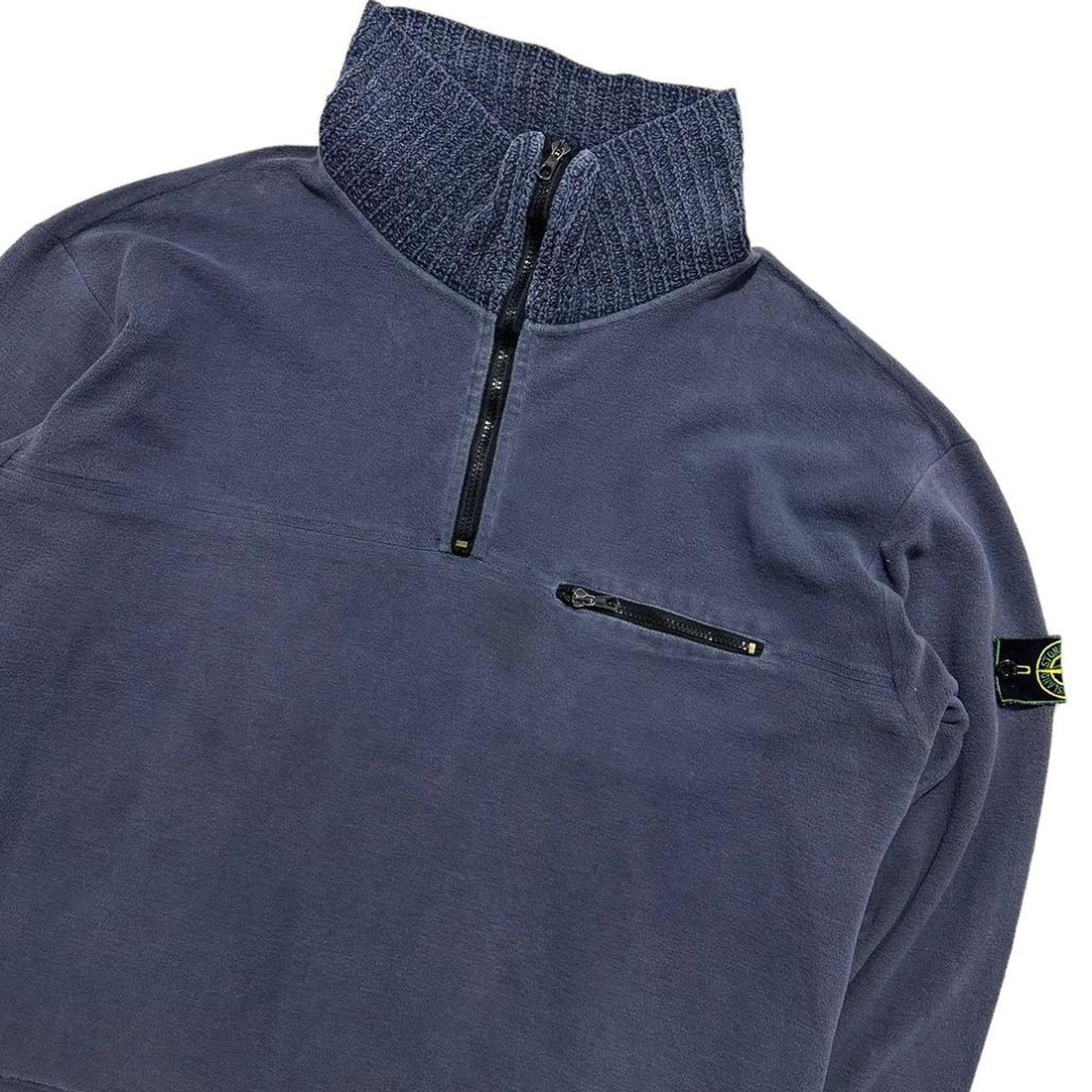 Stone Island Fleece Quarter Zip