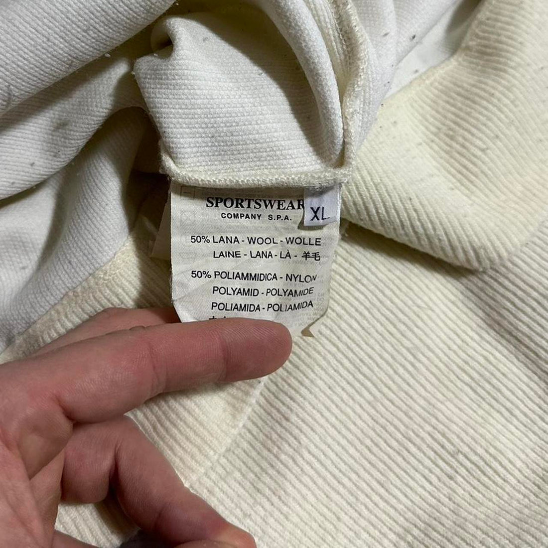 Stone Island Ribbed Quarter Button Up Pullover