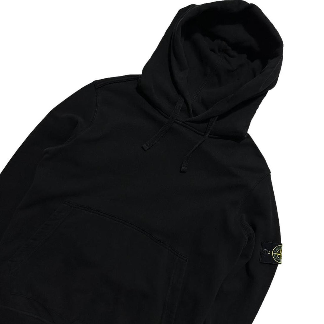 Stone Island Black Pullover Hoodie