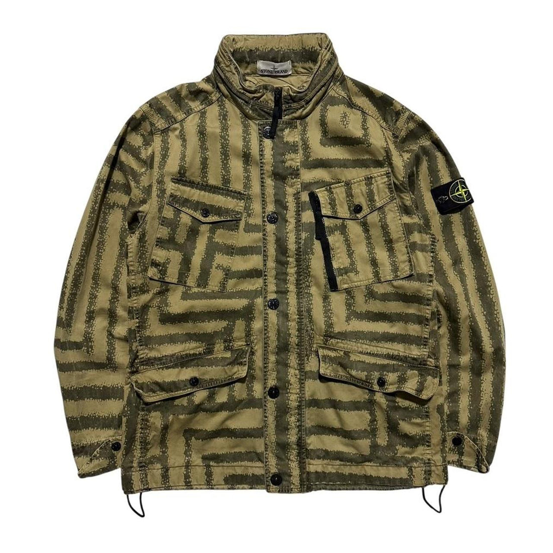 Stone Island Raso Camo Stampato Field Jacket