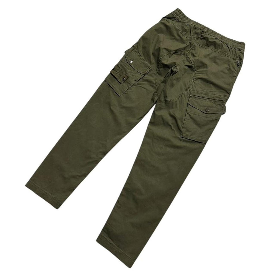 Stone Island Green Ghost Cargo Bottoms
