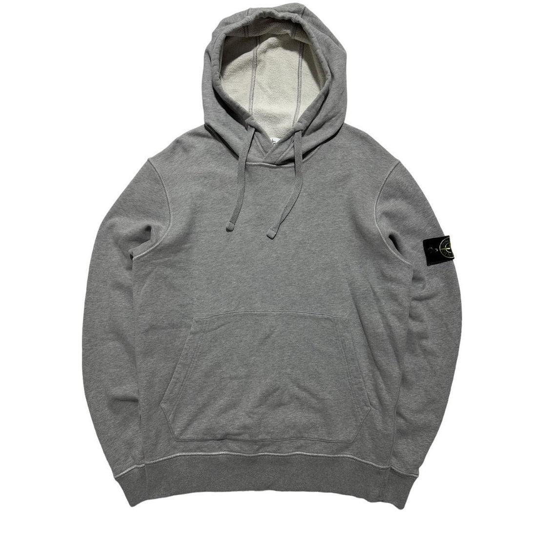 Stone Island Grey Pullover Hoodie