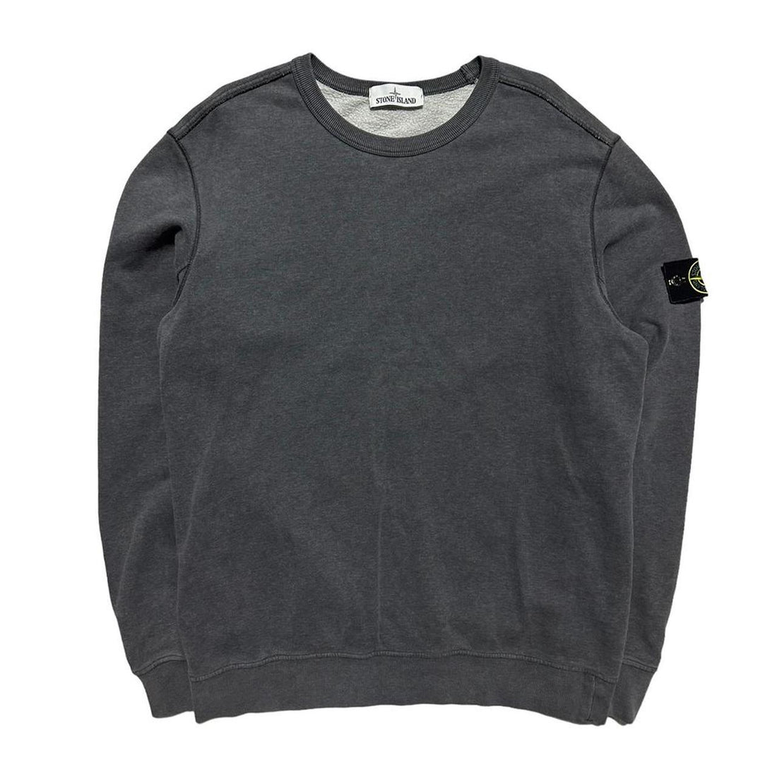 Stone Island Grey Pullover Crewneck