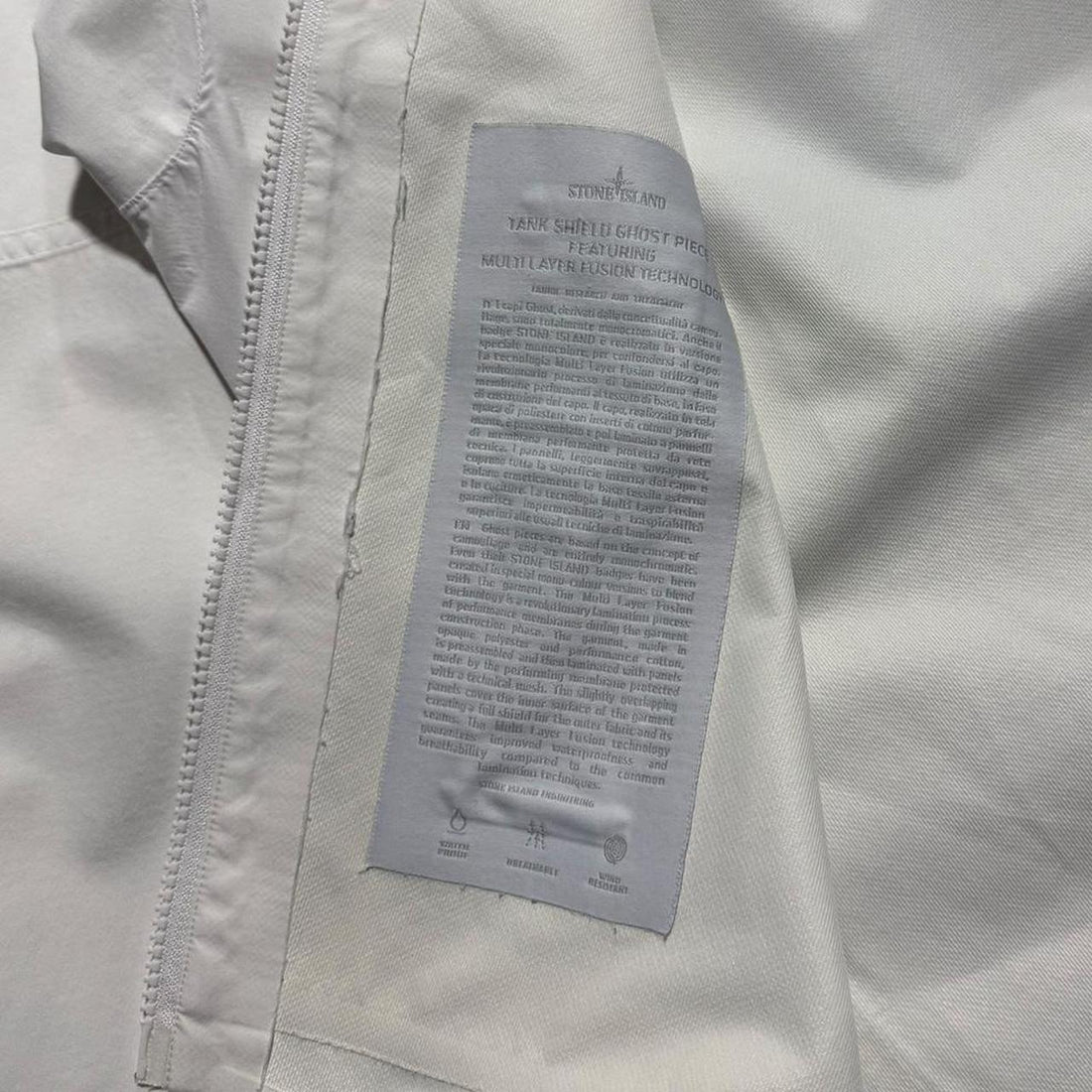 Stone Island Tank Shield Ghost Jacket