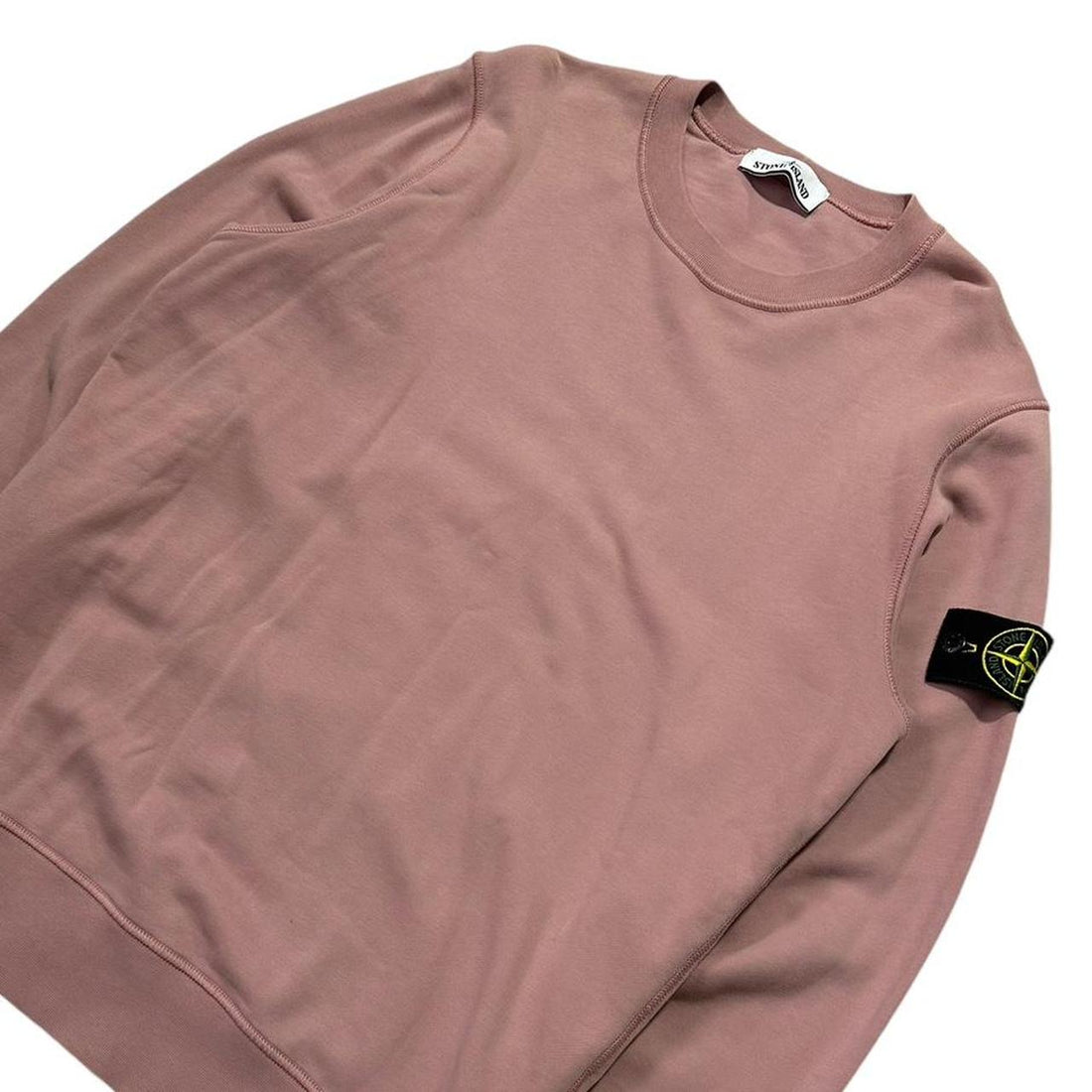 Stone Island Pink Crewneck
