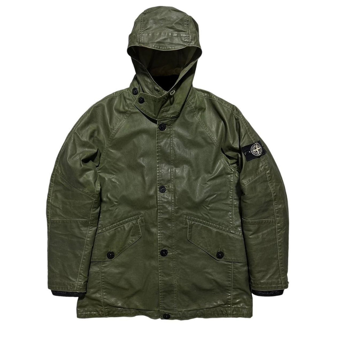 Stone Island A/W 2009 Waxed Ice Jacket