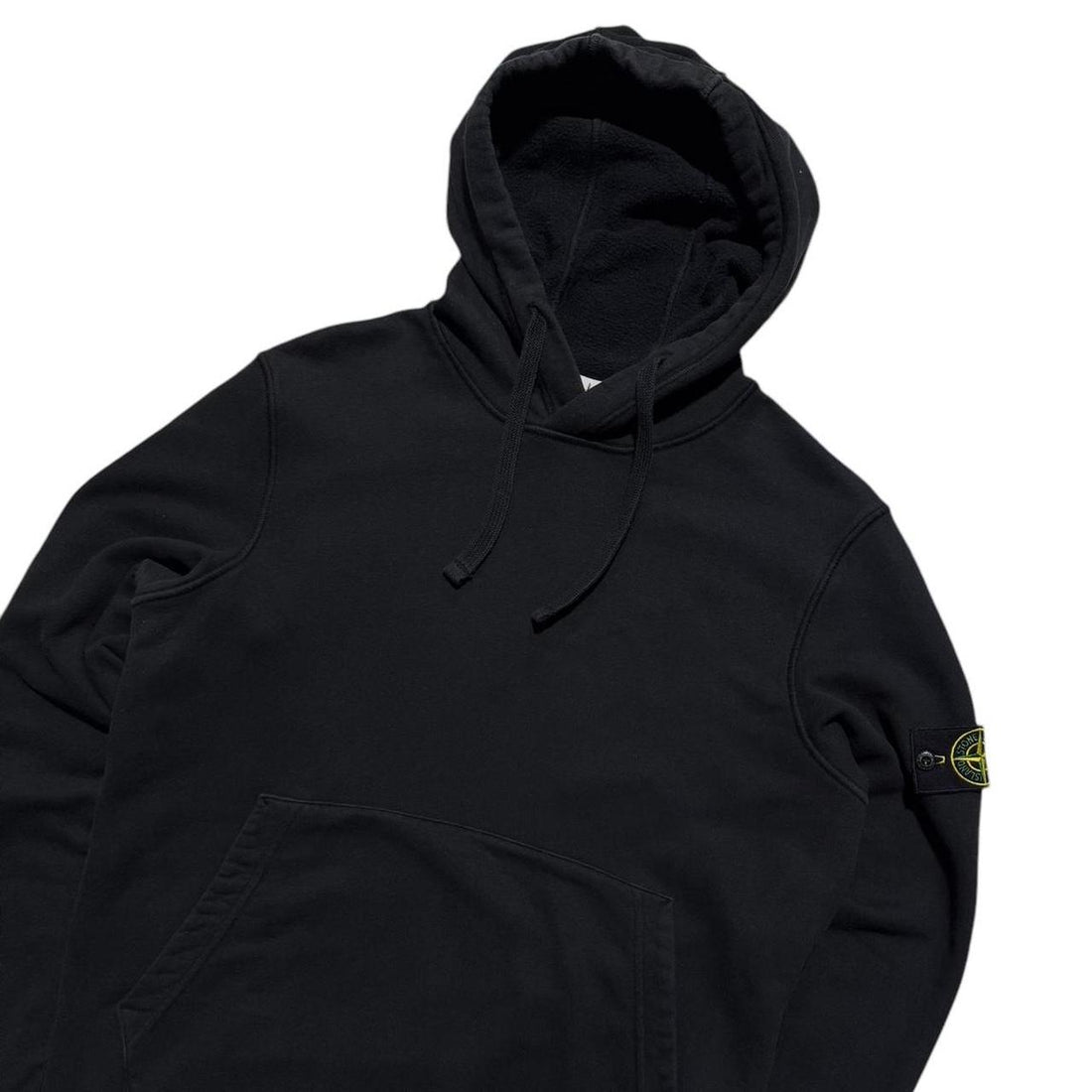 Stone Island Black Pullover Hoodie