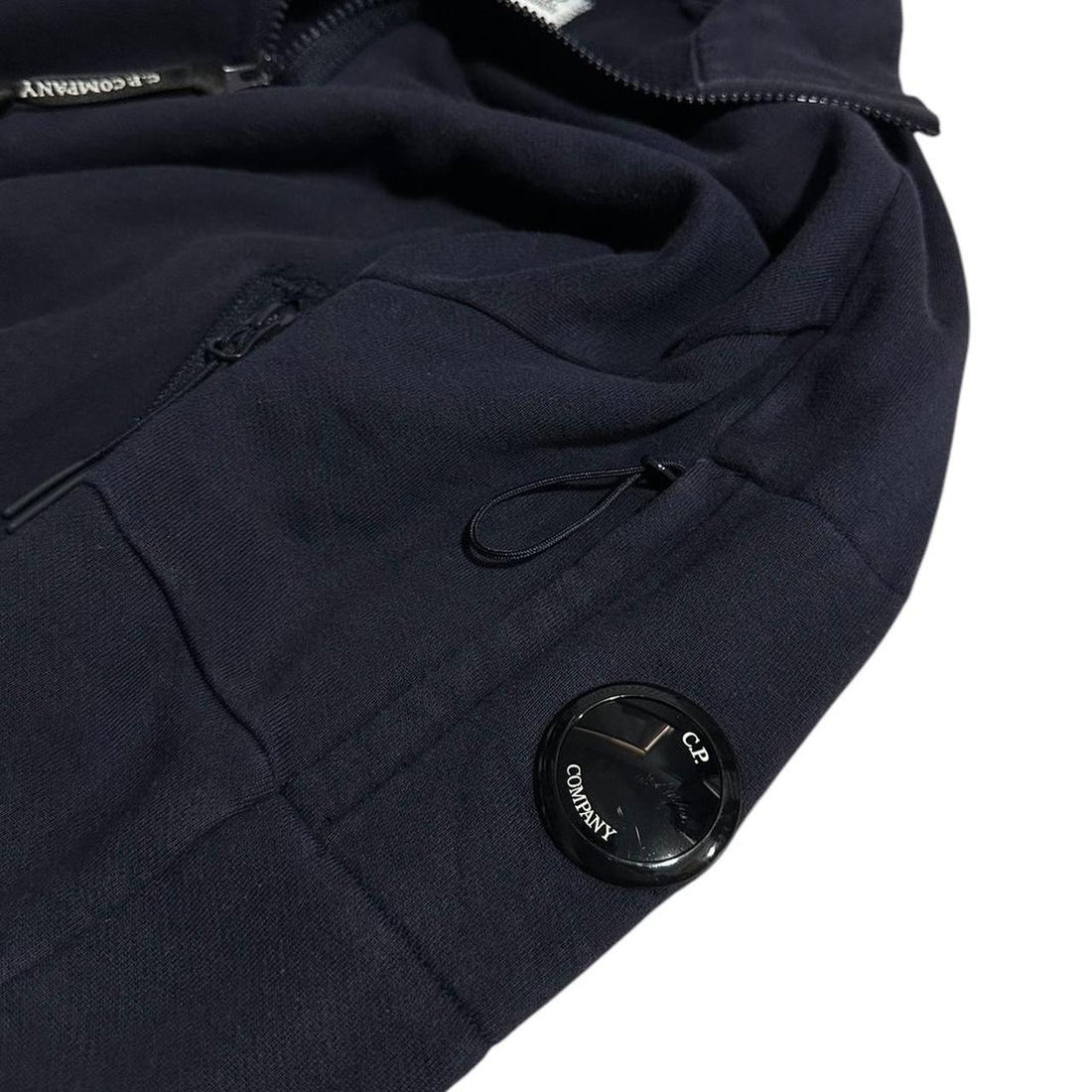 CP Company Navy Quarter Zip Pullover