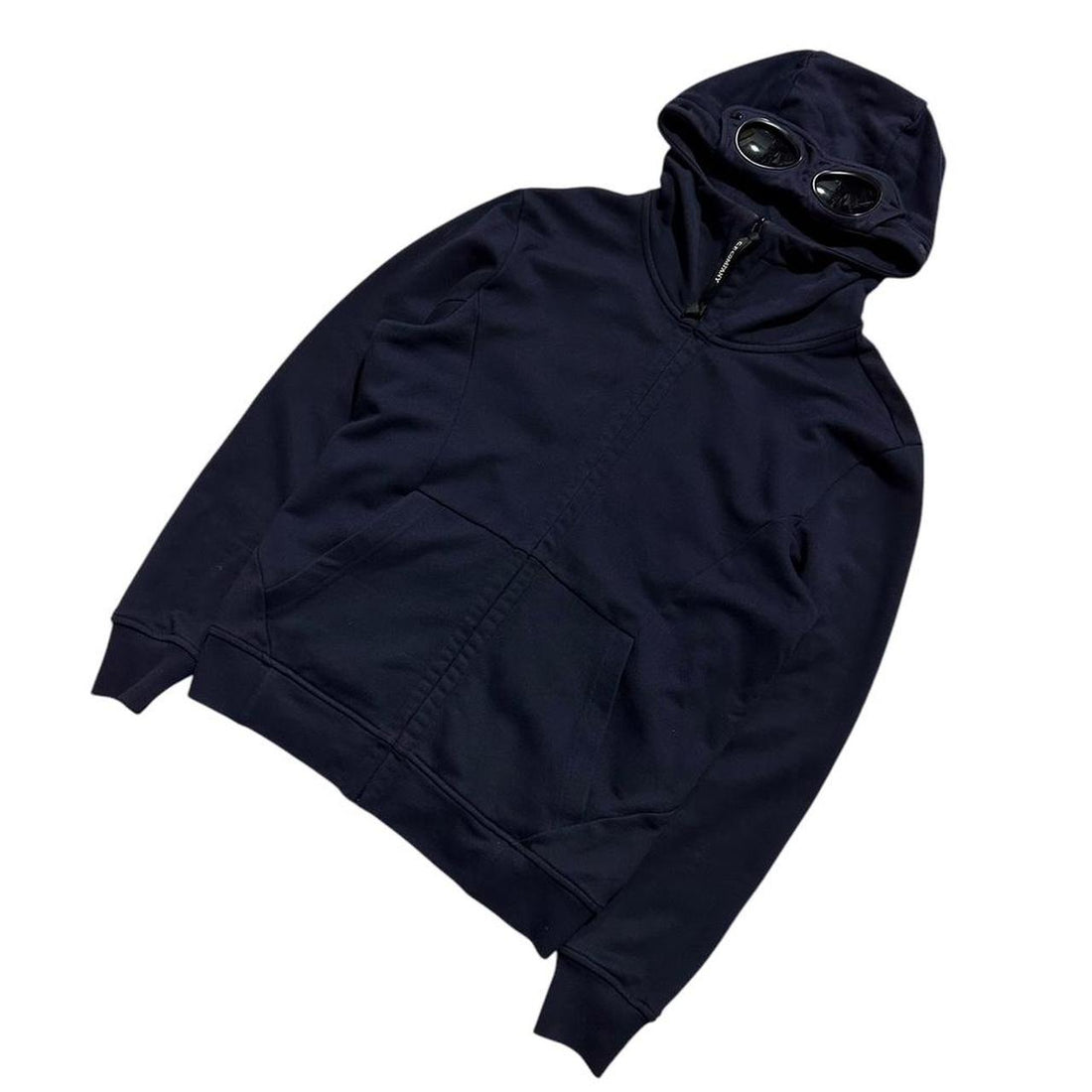 CP Company Navy Goggle Hoodie